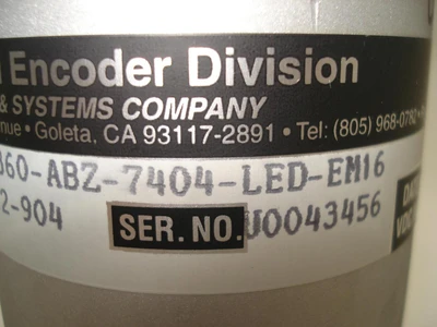 Used ENCODER _UNKNOWN_ Encoders Texas US | OCO Industrial #1770462
