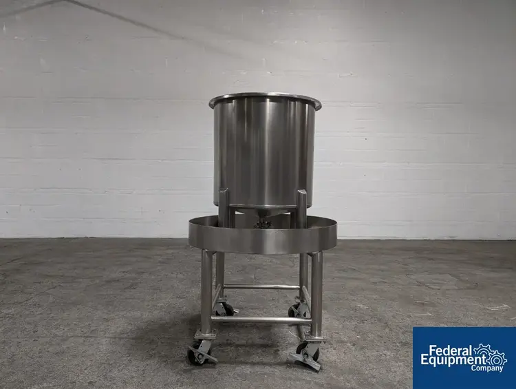 Used N/A 50 Gal Stainless Steel Tank Stainless Steel Tanks Ohio US | Federal Equipment Company #127532