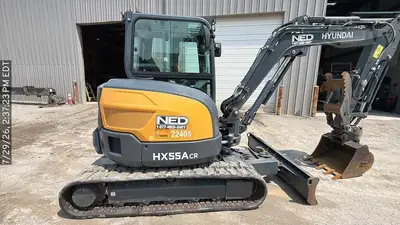 Used 2025 HYUNDAI HX55 Crawler Excavators North Carolina US | National Equipment Dealers #1422227