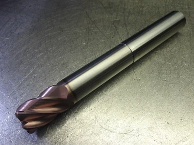 Fullerton 3/4" 5 Flute Carbide CR Endmill 3/4" Shank .12" R 37923 (LOC1126A)