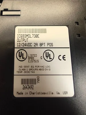 Used GE FANUC IC693ALG392B PLC Input & Output South Carolina US | ESS Industrial Equipment Sales #1275131