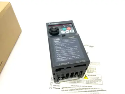 Mitsubishi FR-D720-014-NA Compact Variable Speed Drive 3Ph AC200-240V - New