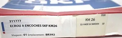 NEW SKF KM 26 BEARING LOCKNUT 311777 KM26