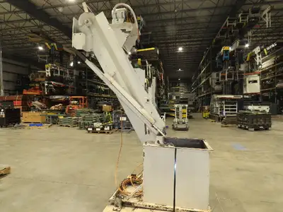 Spectrum Automation 0345HD Steel Hopper Parts Feeder Floorbin Elevator Conveyor