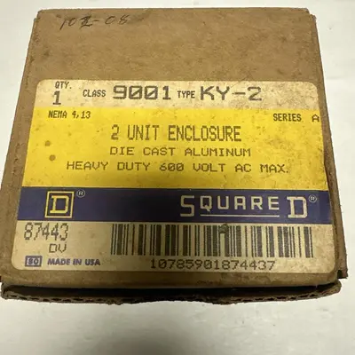 New | in-Stock SQUARE D 9001-KY-2 Miscellaneous Equipment (Electrical & Power) Ohio US | Surplus Asset Holdings #1235439