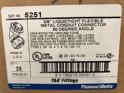 NEW THOMAS BETTS 5251