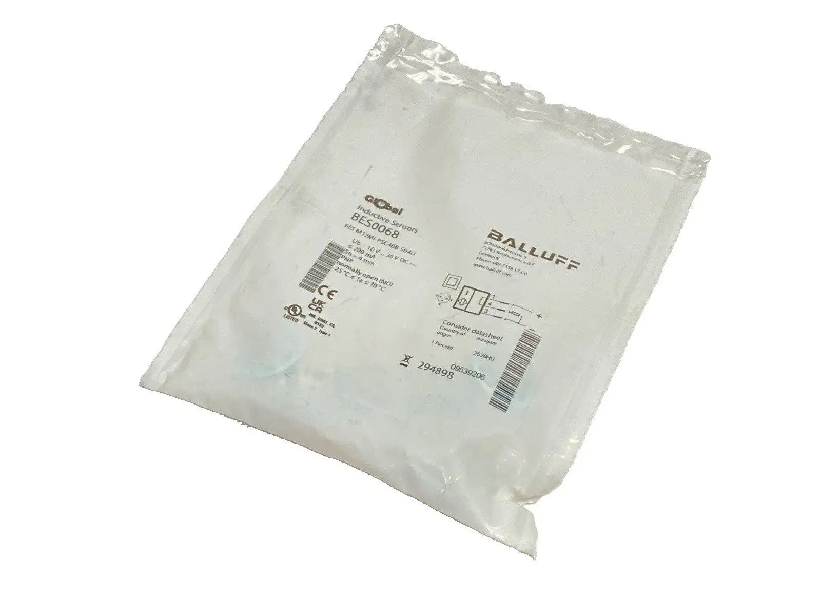 New | in-Stock Balluff BES0068 Proximity Sensors Michigan US | Maverick Industrial Sales #1498133