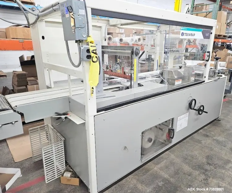Used TEXWRAP ST-1607SSR Horizontal Side Sealers Illinois US | Aaron Equipment #227964