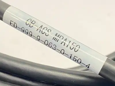USED IAI SERVO MOTOR ENCODER CABLE 15 METER