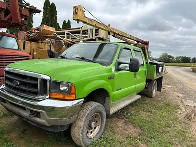 Used CYCLONE UTILITY HOIST MODEL 40 FLEET MASTER PUMP AND WELL SERVICE RIG Service & Utility Trucks Pennsylvania US | East West Machinery & Drilling #1417293