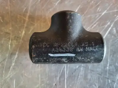 1" Equal-Tee Butt Weld WP22