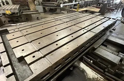 Used GIDDINGS & LEWIS 340-T Horizontal Table Type Boring Mills Ohio US | G-2000, Inc. #1323205