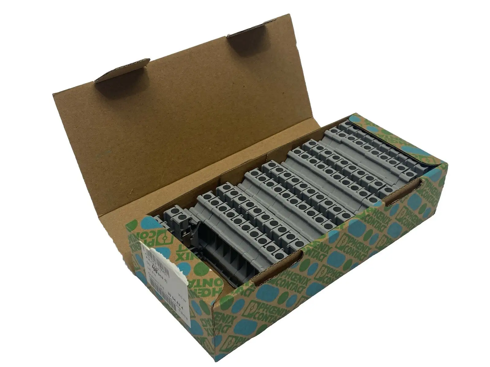 Typ UK 6 N,3004524 | Phoenix Contact Typ UK 6 N Feed Through Terminal Block 3004524 PKG OF 42 - New Other