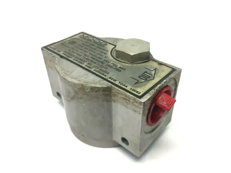Used MOOG INDUSTRIAL FILTER ASSEMBLY 10 GPM Filters | Maverick Industrial Sales #1115159