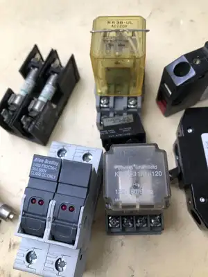 Various Brand Electrical Fuse Blocks / Circuit Breakers / Sensors / Relays / etc