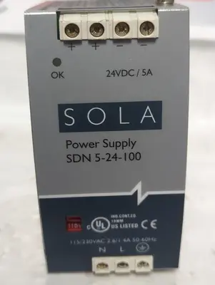 Used SOLA SDN5-24-100 Miscellaneous Equipment (Electrical & Power) Ohio US | Surplus Asset Holdings #1262492