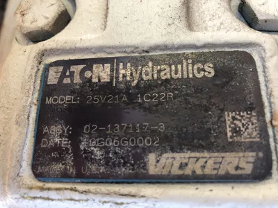 Eaton Vickers Hydraulic Power Unit 123AL00878A 15 hp electric motor w/pump