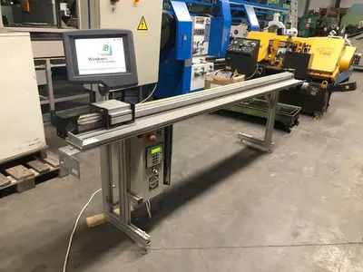USED HECHT ELECTRONIC LENGTH STOP CNC 2500 MM