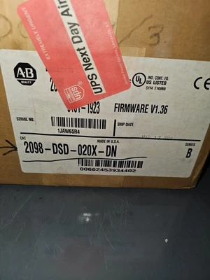 New | in-Stock Allen-Bradley 2098-DSD-020X-DN Servo Controller Parts South Carolina US | ISP Equipment Group #1319061