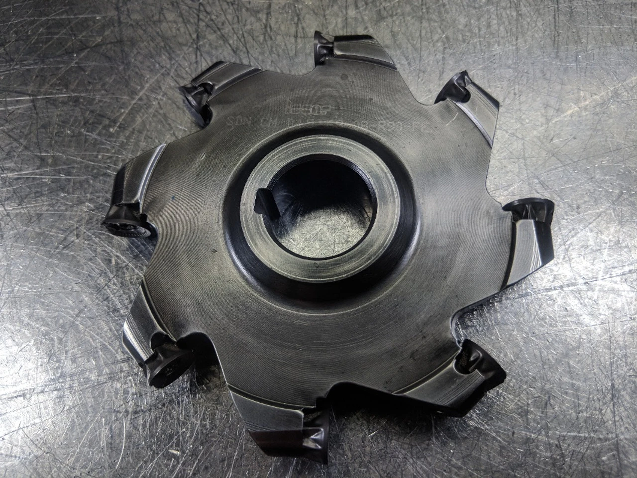 Iscar 4.5" Indexable Slot Milling 1" Arbor SDN CM D4.5-63-08-R90-FE (LOC681)