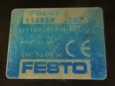 USED FESTO IFB8-02