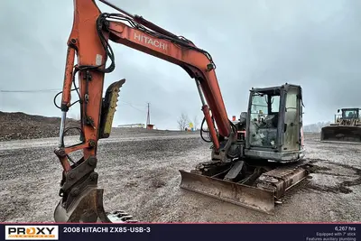 Used 2008 HITACHI ZX85-USB-3 Excavators New Jersey US | Proxy Equipment #1378067