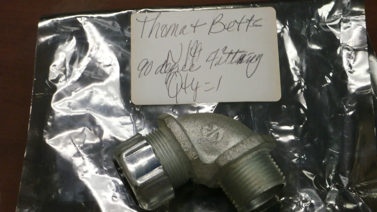 New | in-Stock Thomas & Betts 3/4" Elbow Conduits Arizona US | ASSET CONVERSION SPECIALISTS, INC. #324308