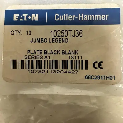 USED CUTLER-HAMMER 10250TJ36