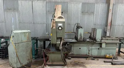 18" X 27" HYDMECH MODEL #S25-A HORIZONTAL SWIVEL MITER AUTOMATIC BAND SAW: YOBRO #25047