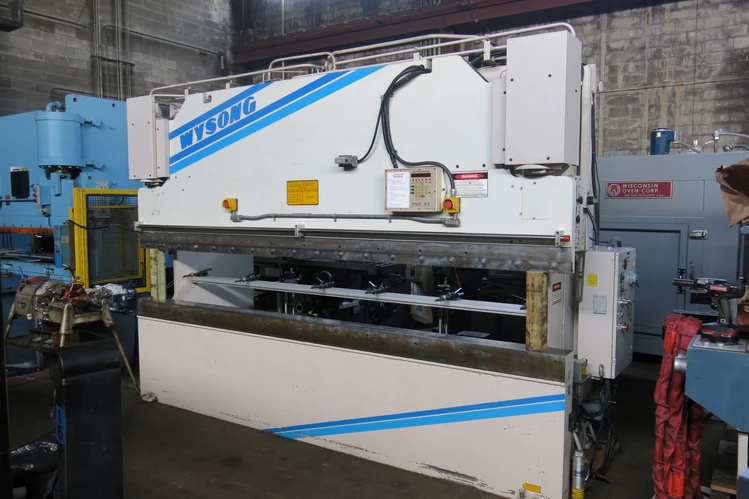 Used WYSONG HYDRAULIC PRESS BRAKE THS140-144 Press Brakes New Jersey US | MULLIN MACHINERY #292824
