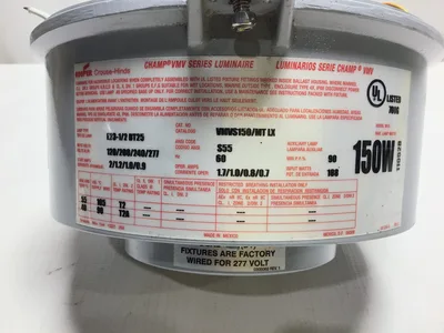 Cooper VMVS150/MT LX EXPLOSION PROOF LIGHT FIXTURE