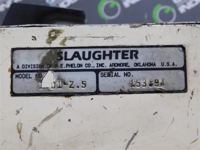 Slaughter 1101-2.5 Dielectric Breakdown Tester Used