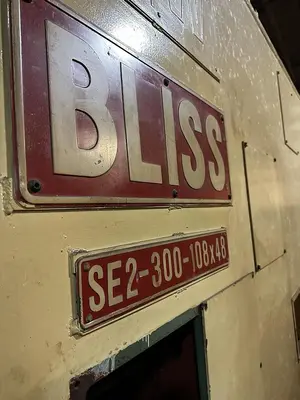 USED BLISS SE2-300-108 X 48