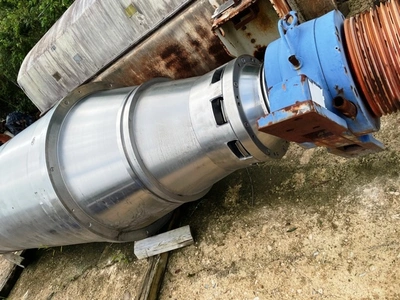 Sharples XM-905 rotating assembly, base & casing, 316SS.