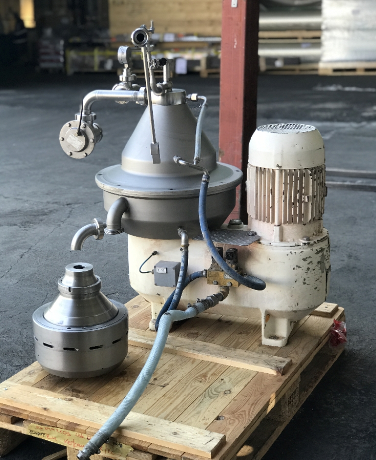 Westfalia MSE 25-01-177 CIP milk separator, 316SS.