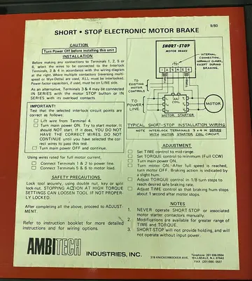 Used AMBITECH SS-4A-2WS Motors (misc) | Surplus Asset Holdings #1204654