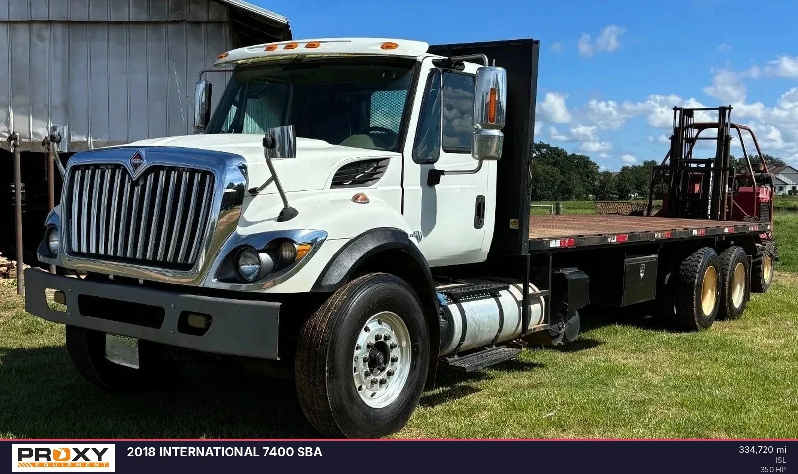 Used 2018 INTERNATIONAL 7400 SBA Flatbed Trucks Alabama US | Proxy Equipment #1424323