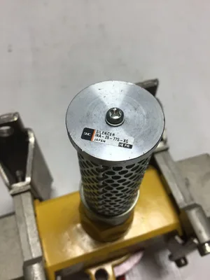 SMC VHS50-06-XG-X2127 Pneumatic Safety Lockout Shutoff Valve w/Silencer Press 0.1-1.0MPa