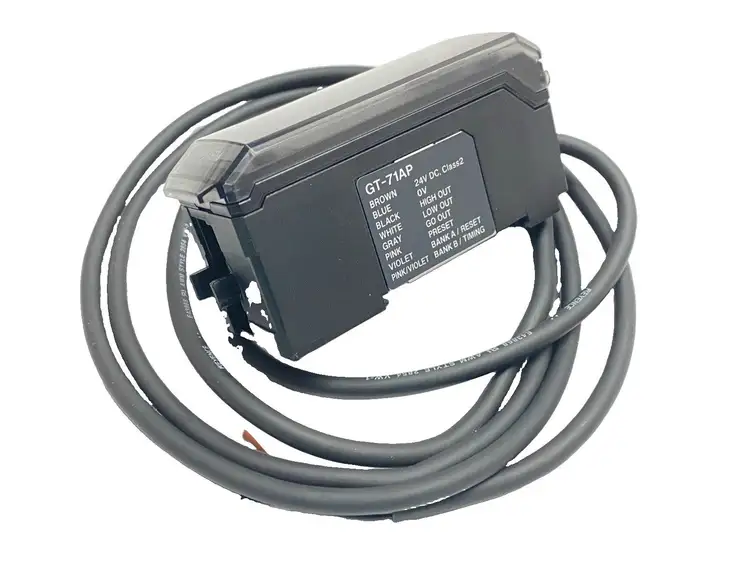 Used KEYENCE General Purpose Digital Contact Sensor Amplifier 48" Cord 24VDC Sensors Michigan US | Maverick Industrial Sales #1392396