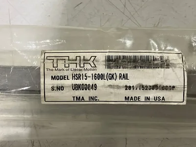 NEW THK LINEAR GUIDE RAIL 15MM X 1600MM