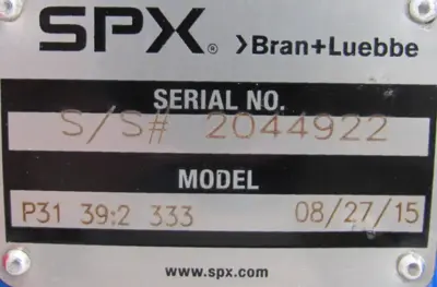 NEW SPX P31 METERING PUMP 32:2 P-333