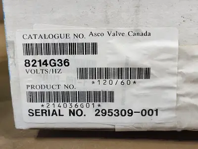 NEW ASCO 8214C36