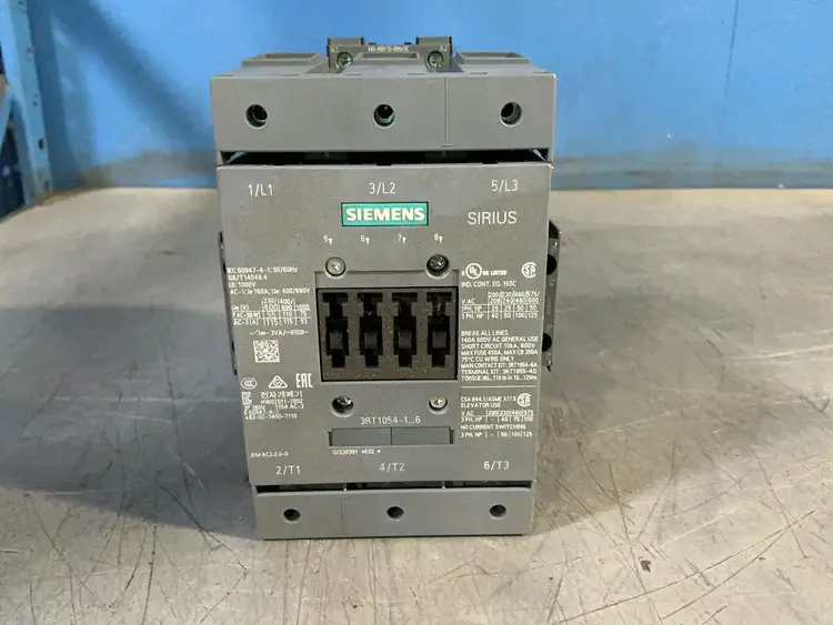 Used SIEMENS 3RT1054AR36 Relays & Switches Ohio US | HGR 24 #1545353