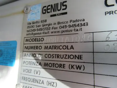 USED 2011 GENIUS RIBALTATORE 61000119