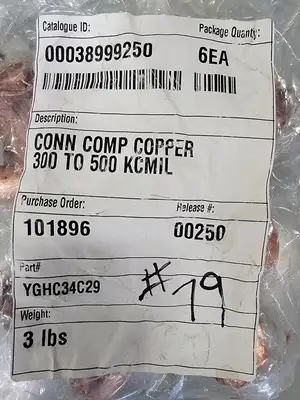 NEW BURNDY YGHC34C29