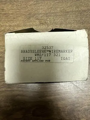 New | in-Stock BRADY WMS-117 321 Miscellaneous Equipment (Electrical & Power) | Surplus Asset Holdings #1194303