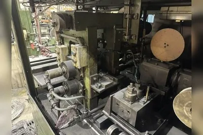 FENN 3 STAND TANDEM WIRE FLATTENING LINE (14685) WIRE MACHINERY, FLATTENING MILLS | Machinery International LLC (4)