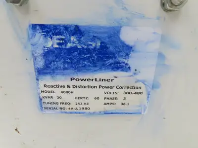 EASI Powerliner 4000H Power Factor Correction Capacitor Unit 30kvar 380-480V 3PH