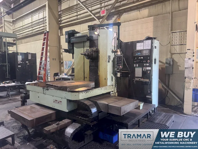 Used 1995 KURAKI KBM-11A Horizontal Table Type Boring Mills Michigan US | Tramar Industries #1394767