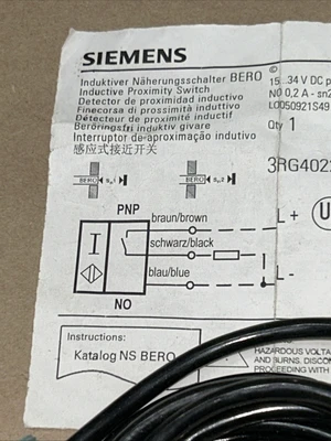 NEW Siemens 3RG4022-0AG30